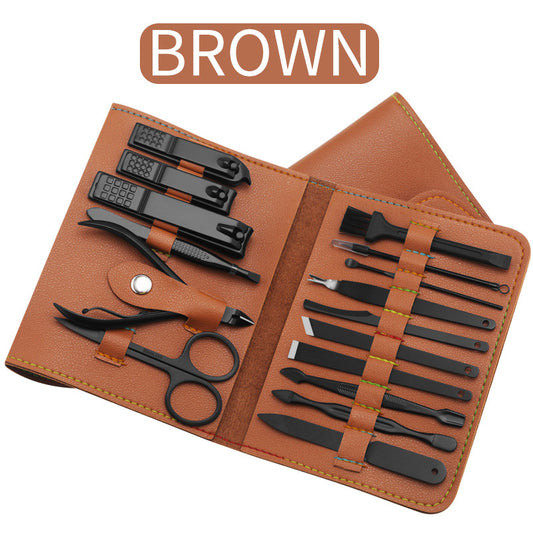 nail care & grooming kit with bag