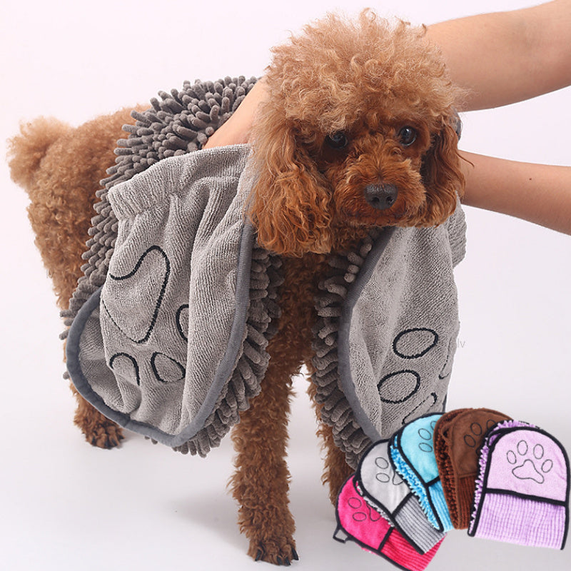 cozy pet bathrobe-quick drying for dogs & cats