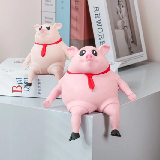 Pink Piggy Antistress Squeeze Toy for Kids