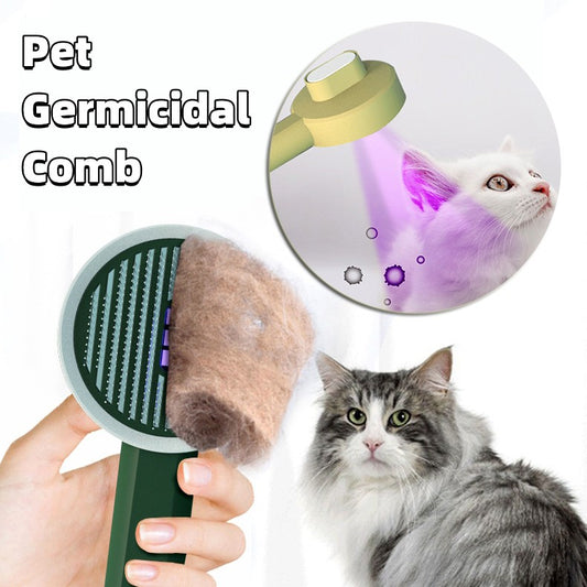 pet germicidal comb