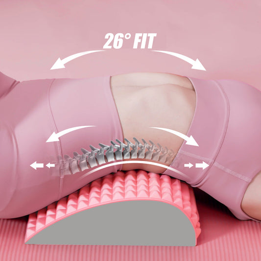 neck and lumbar support massager for pain relief