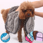 cozy pet bathrobe-quick drying for dogs & cats