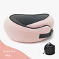 pink travel neck pillow