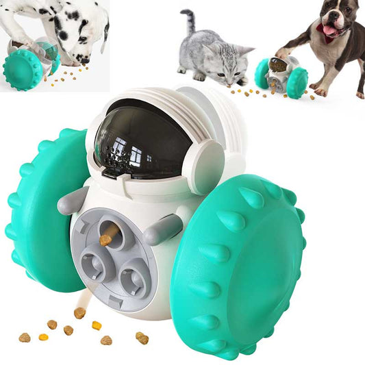 multifunctional smart pet feeding car toy for cats and dogs