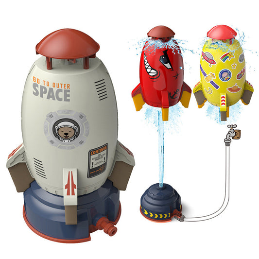 Outdoor Rocket Water Pressure Toy for Kids