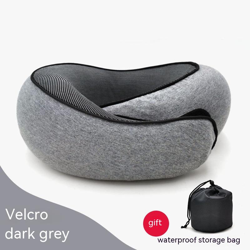 dark grey travel neck pillow