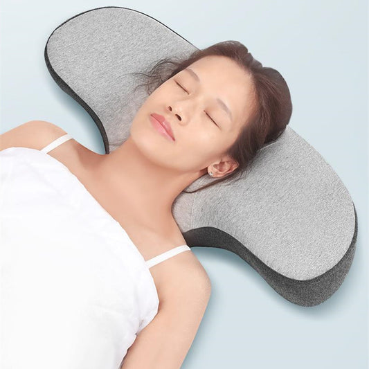 space memory low thin pillow